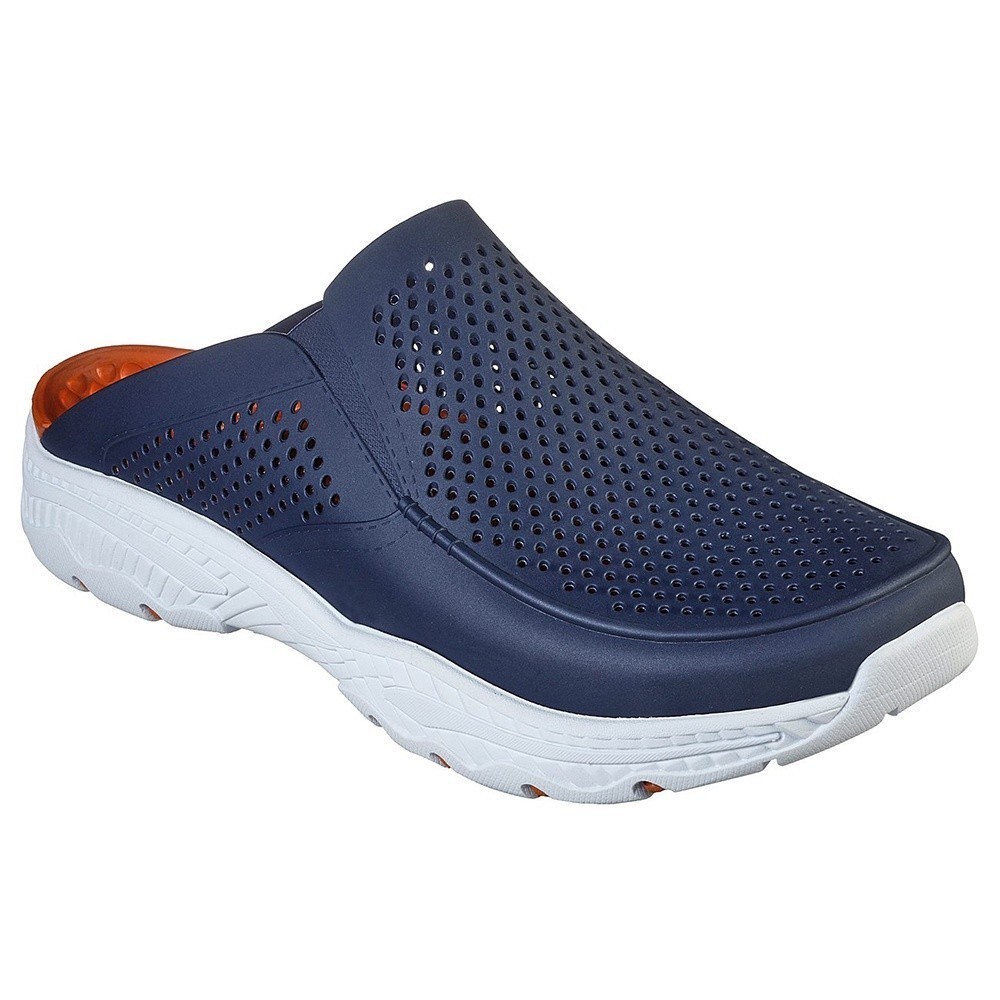 Skechers Nam Dép Bít Mũi Đi Học, Đi Làm Foamies Creston Ultra - 243100-NVY (Skechers_Live)