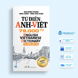 Sách từ điển anh việt 79000 từ - văn lang