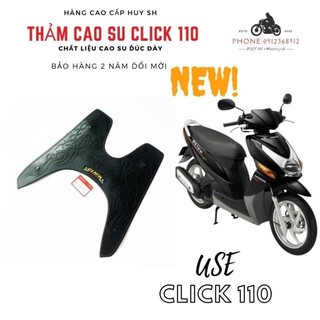 Thảm lót chân click 110 - thảm cao su xe máy - lót sàn xe tay ga click