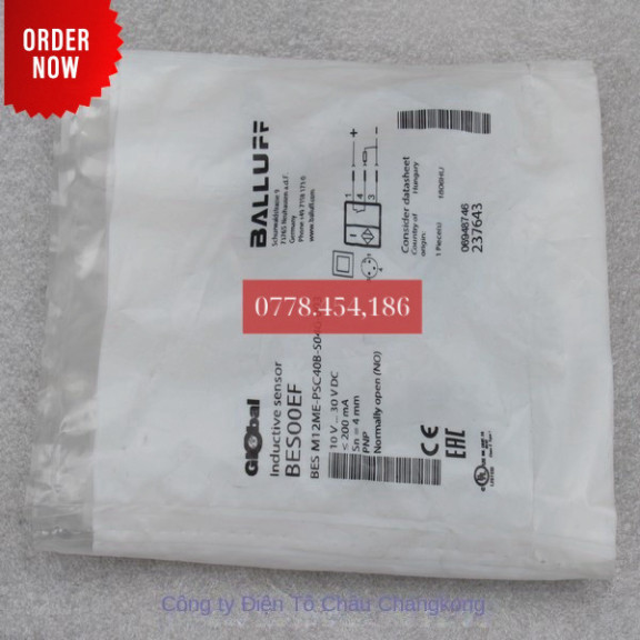 Cảm Biến Baluff Hoàn Toàn Mới Bes00ef M12ME-PSC40B-S04G-003 Bes00ef