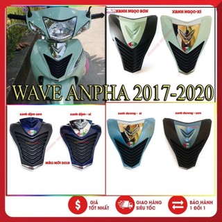 Mặt nạ xe wave alpha 2017-2018-2019-2020-2021-2022-2023-2024,wave 110 chính hãng artistar