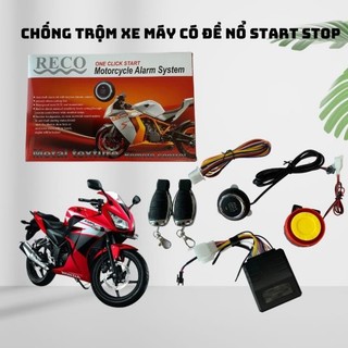 Chống Trộm RECO nhiều chức Năng cho xe máy Như oto