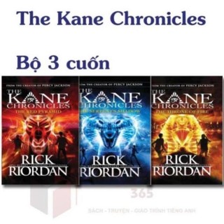 The Kane Chronicles - bộ 3q - bản đẹp giấy vàng chống lóa