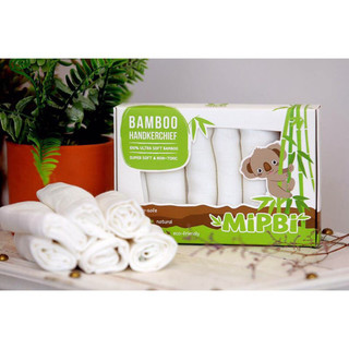 Khăn sữa MIPBI 100% sợi tre siêu mềm (hộp 6 cái )