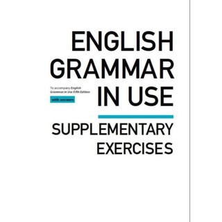 Sách - Grammar in Use 5th: Intermediate/ Supplementary Exercises -  tặng kèm audio, Cd room