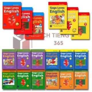 Gogo love english - 1,2,3,4,5,6 - bộ 3q