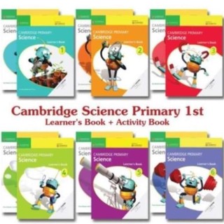 Science Primary 1st - Learner's book + Activity Book - in màu - bản đẹp