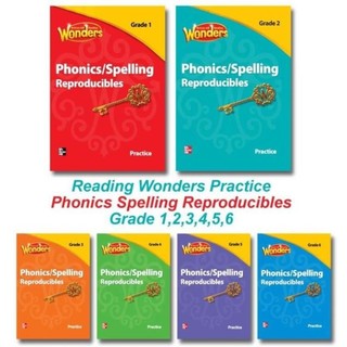 Reading Wonders - Phonics Spelling Reproducibles - Grade 1,2,3,4,5,6