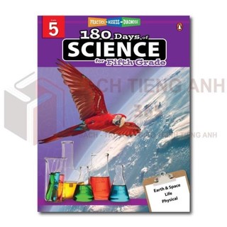 Sách - Combo Grade 5 - 180 days of... - 6q - Science, Language, Writing, Solving, Reading, Math