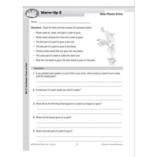 ( Khoa Học ) Daily Warm up Science -  Grade 2,3,4,5,6