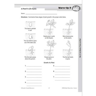 ( Khoa Học ) Daily Warm up Science -  Grade 2,3,4,5,6