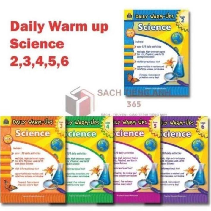 ( Khoa Học ) Daily Warm up Science -  Grade 2,3,4,5,6