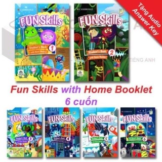 Fun skills Student book with Home Booklet - bản màu - khổ A4- Tặng mp3