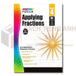 Spectrum - Applying Fractions - Grade 4 - Khổ A4 đen trắng