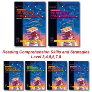 Reading Comprehension Skills and Strategies - Level 3,4,5,6,7,8 - đen trắng