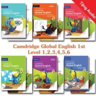 Global English 1st - Learner's book + Activity Book - in màu - bản đẹp - tặng Audio mp3