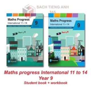 [ Luyện Toán Q.tế ] Maths progress Internatonal 11 to 14 - Year 7,8,9 - Student book + Workbook - Key Answer