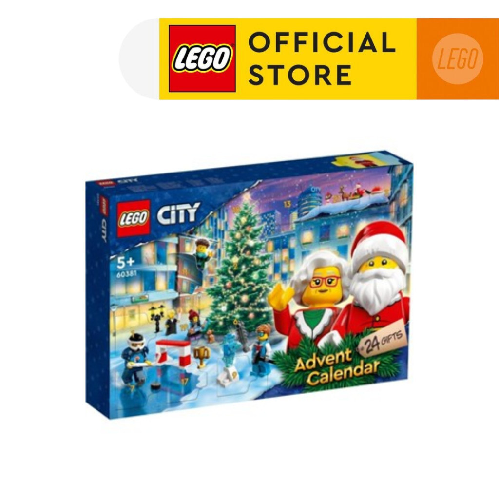 LEGO City 60381 Đồ chơi lắp ráp Lịch giáng sinh LEGO City (258 chi tiết)