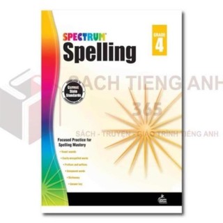 Sách  Spectrum Grade 4: Math, Reading,Multiplication, Geography, Science, Subtraction, Division,...