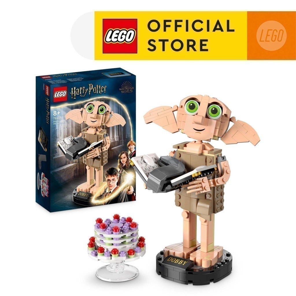 LEGO Harry Potter 76421 Đồ chơi lắp ráp Chú yêu tinh Dobby (403 chi tiết)