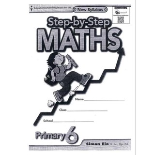 Sách - Step by Step Math -  1,2,3,4,5,6 -  bản đẹp khổ A4