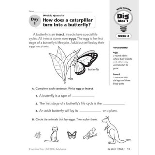 Sách - Daily Science -  Grade 1,2,3,4,5,6 ( Khoa Học )
