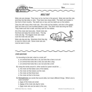 ( Luyện Đọc ) Daily warm-up Reading -  Grade 1,2,3,4,5,6,7,8