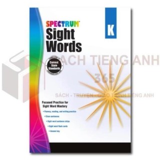 Sách - Spectrum - 16 cuốn Grade K - Math, Reading, Writing, Phonics,...