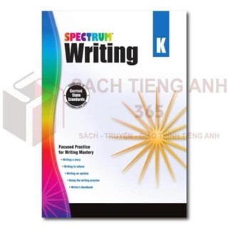 Sách - Spectrum - 16 cuốn Grade K - Math, Reading, Writing, Phonics,...