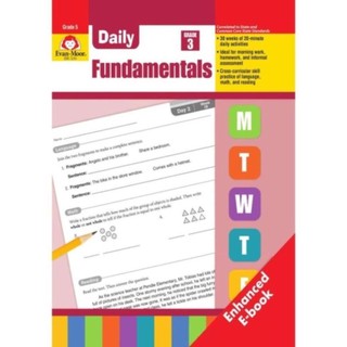 Sách - Daily Fundamentals - Grade 1,2,3,4,5,6 - bản in khổ A4