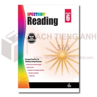 [ 20q Grade 6 ] Spectrum: Math, Reading, Geography, Science, Algebra 6-8, Writing,...
