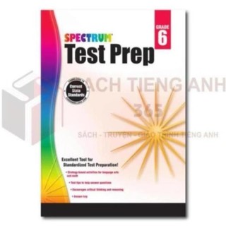 [ 20q Grade 6 ] Spectrum: Math, Reading, Geography, Science, Algebra 6-8, Writing,...