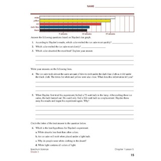 [ 20q Grade 6 ] Spectrum: Math, Reading, Geography, Science, Algebra 6-8, Writing,...