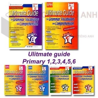 Ultimate Guide for Grammar Vocabulary and Comprehension - đủ 6 cuốn . bản đẹp