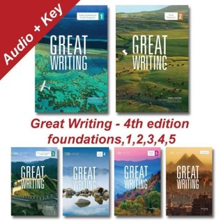Great writing - foundations,1,2,3,4,5 - tặng audio + key