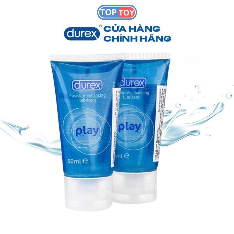 Gel bôi trơn Durex Play 50ml. Gel Gốc Nước An Toàn, Hết Khô Hạn, Tăng Tiết Nhờn, Yêu Lôi Cuốn - Toptoy