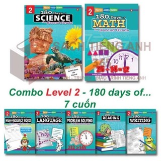 - 180 days of...- 7q - Science, Language, Writing, Solving, Reading, Math, high frequency word