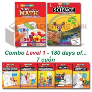 - 180 days of...- 7q - Science, Language, Writing, Solving, Reading, Math, high frequency word