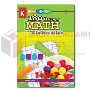 Sách - Combo Grade K - 180 days - 6q -  Science, Language, Writing, Solving, Reading, Math