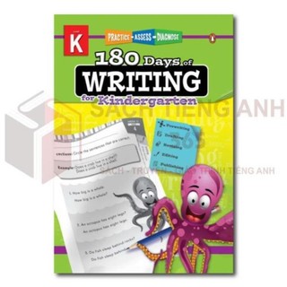 Sách - Combo Grade K - 180 days - 6q -  Science, Language, Writing, Solving, Reading, Math