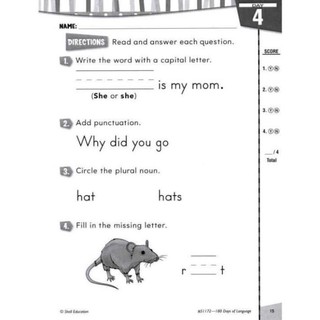 Sách - Combo Grade K - 180 days - 6q -  Science, Language, Writing, Solving, Reading, Math