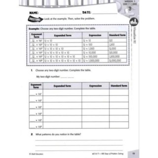 180 Days of Problem Solving (Kỹ năng giải quyết vấn đề) - Từ Grade K đến Grade 6 (khổ A4)