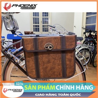 Túi da pu baga sau xe đạp 2024