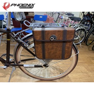 [Phoenixbike.vn] Túi da PU Baga sau xe đạp 2024