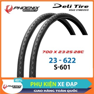 Lốp, săm xe đạp deli tire indo 700x23c/25c/28c 2024