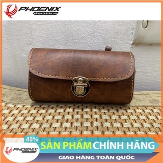 Túi da treo sau yên xe đạp 2024