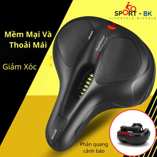 Yên Béo Xe Đạp Thể Thao Active Có Rãnh Thoáng Khí, Chống Nước Giảm Sóc Siêu Êm - BK13