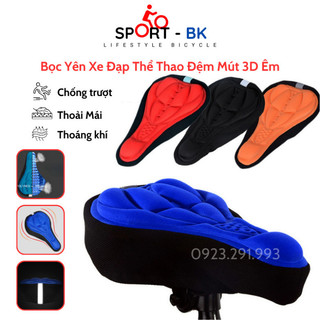(Sale) Đệm Bọc Yên xe đạp điện Sport 3D, Nệm Lót Dày Dặn, Siêu Êm Thoáng Khí - BK27