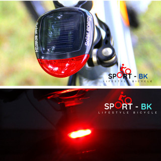 (Sale) Đèn Led Gắn Đuôi xe đạp điện tích điện hồng ngoại - cụm đèn pha Siêu Sáng Với 4 hình thức Đèn Nháy Sport di động