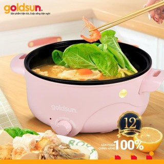 Nồi lẩu điện đa năng Goldsun GMC3000 GMC3001 dung tích 4.5l, lòng nồi Inox chống dính, bảo hành 12 tháng